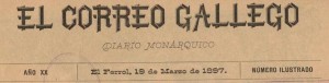 Recorte de el Correo Gallego