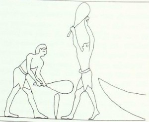 Jeroglifico referente a los sistemas de amarre