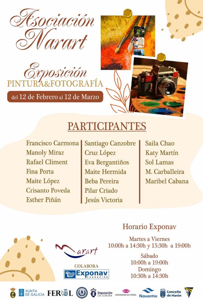 exposición pintura y fotografía