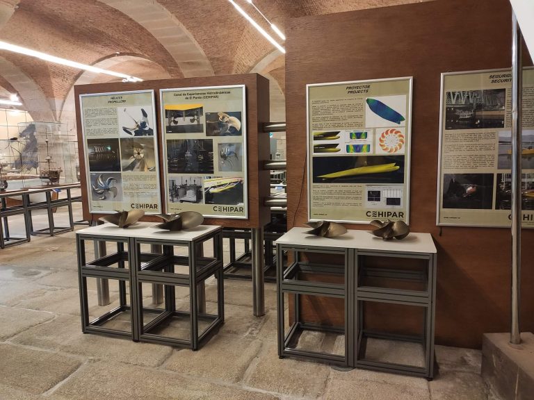 Canales de Experiencias Hidrodinámicas - modelos de hélices usadas en canales