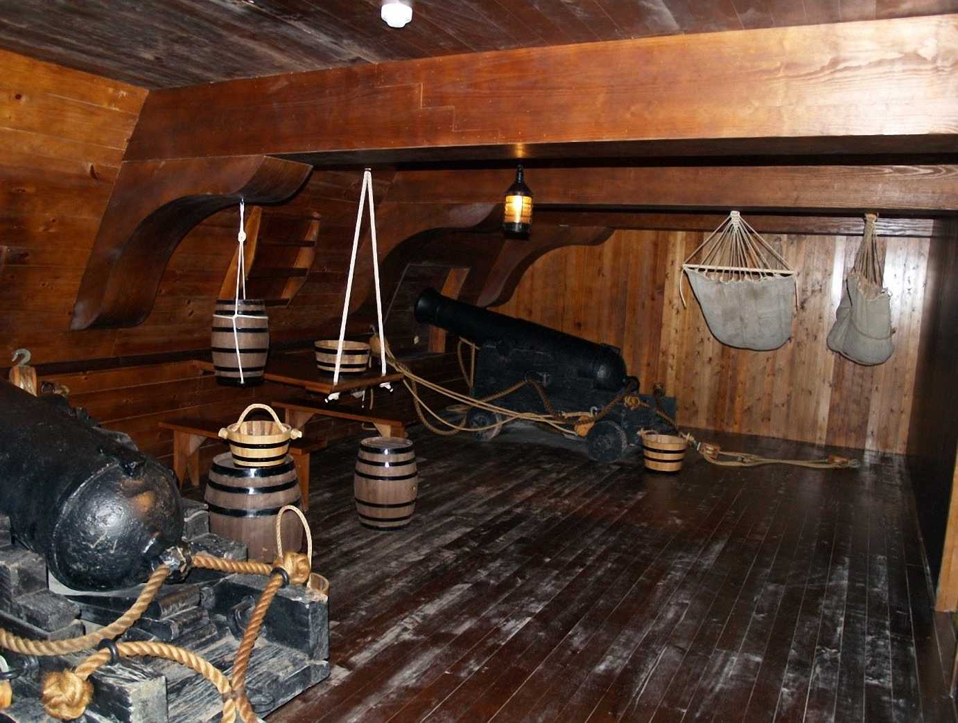 Figura 1: Recreación de un galeón en Exponav (Ferrol)