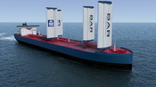 Figura 1: Simulación de buque a vela (Fuente: BAR / Nervión)