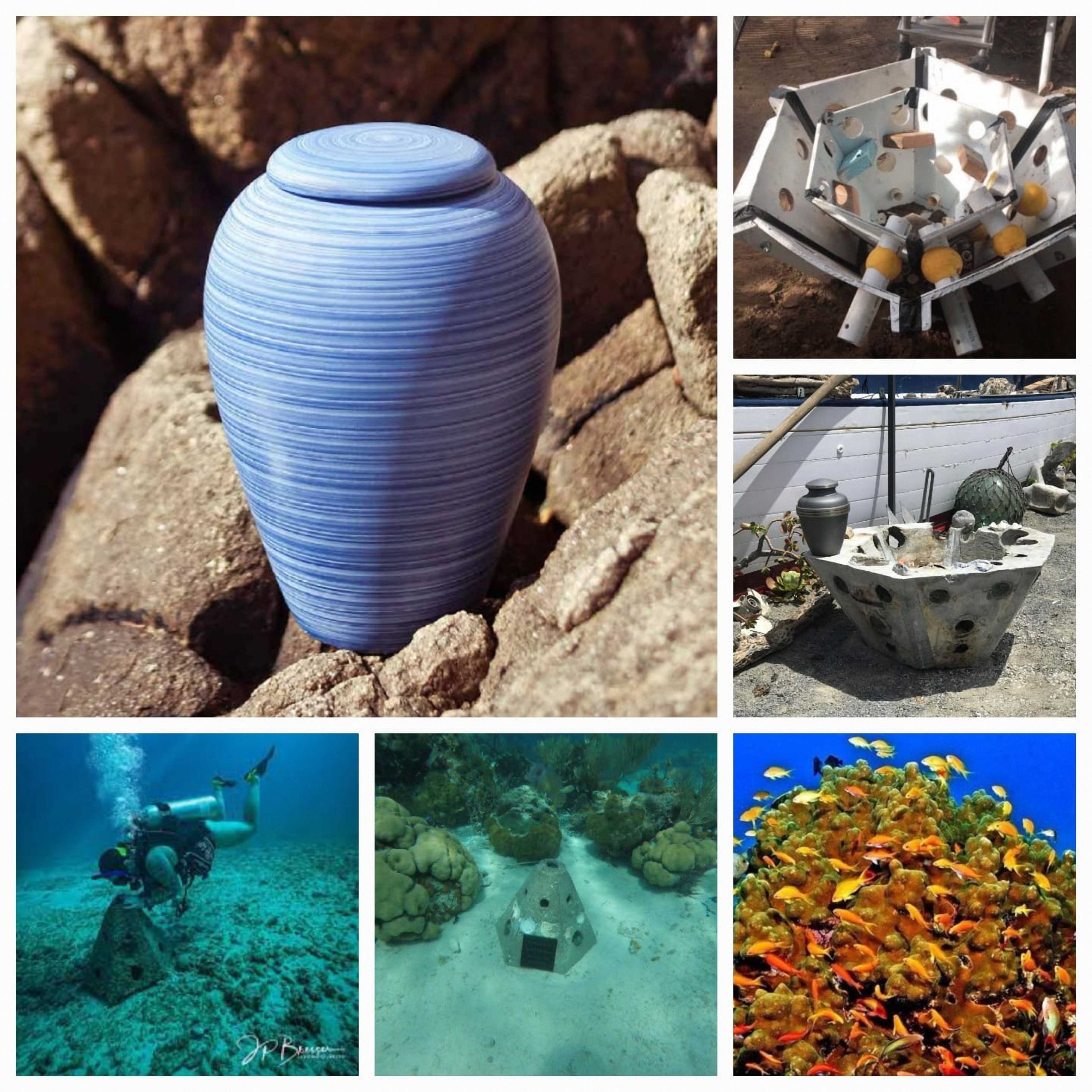 Figura 1: Mosaico Cenizas en la Mar (Fuente: Mariló Velasco)