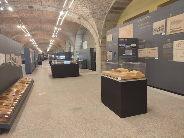 Sala de la Construcción Naval en Ferrol en los siglos XVIII y XIX en el Museo de la Construcción Naval de Ferrol