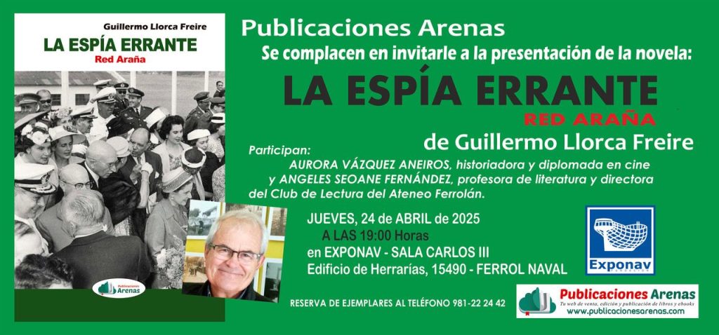 Presentación libro "La espía errante"