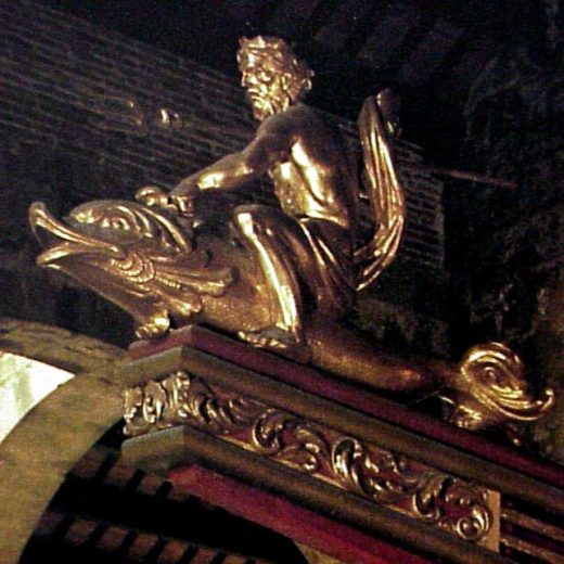 Mascarón de proa de Galera Real