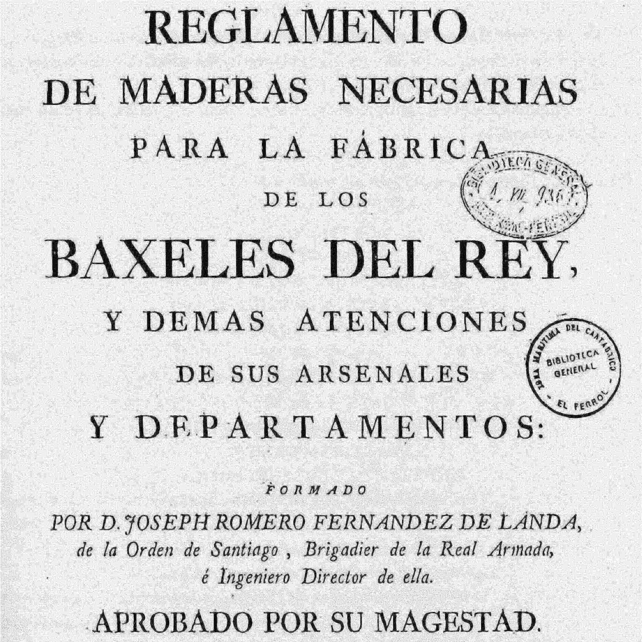 Reglamento de Maderas de Romero Landa