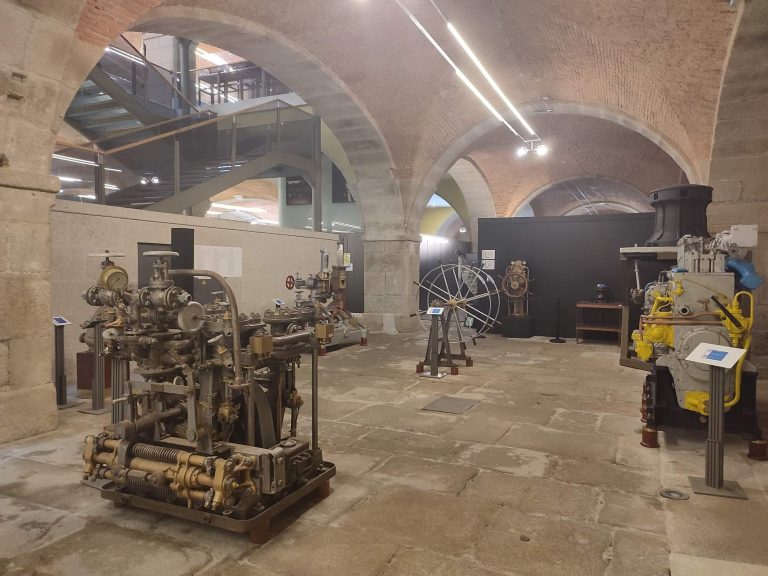 Sistemas de propulsión, sistemas auxiliares en el Museo de la Construcción Naval