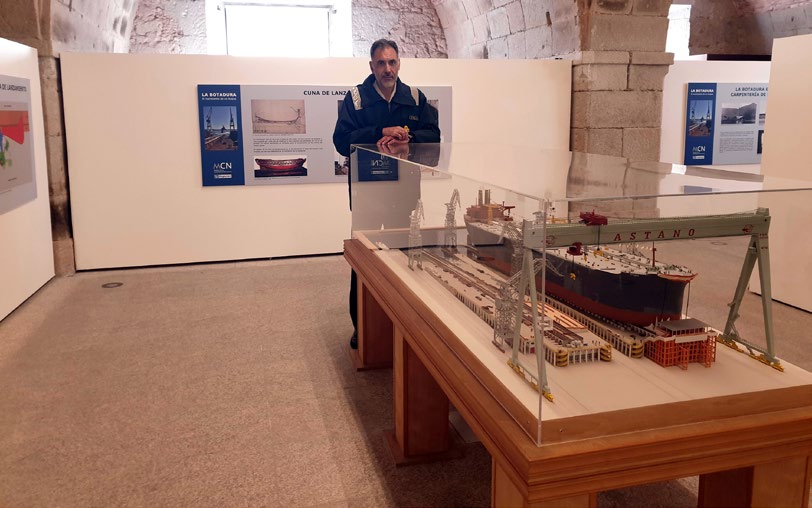 Figura 10: Maqueta del Arteaga en Exponav (Fuente: propia)